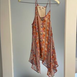 Ella Moss Multicolor Floral Tank Top